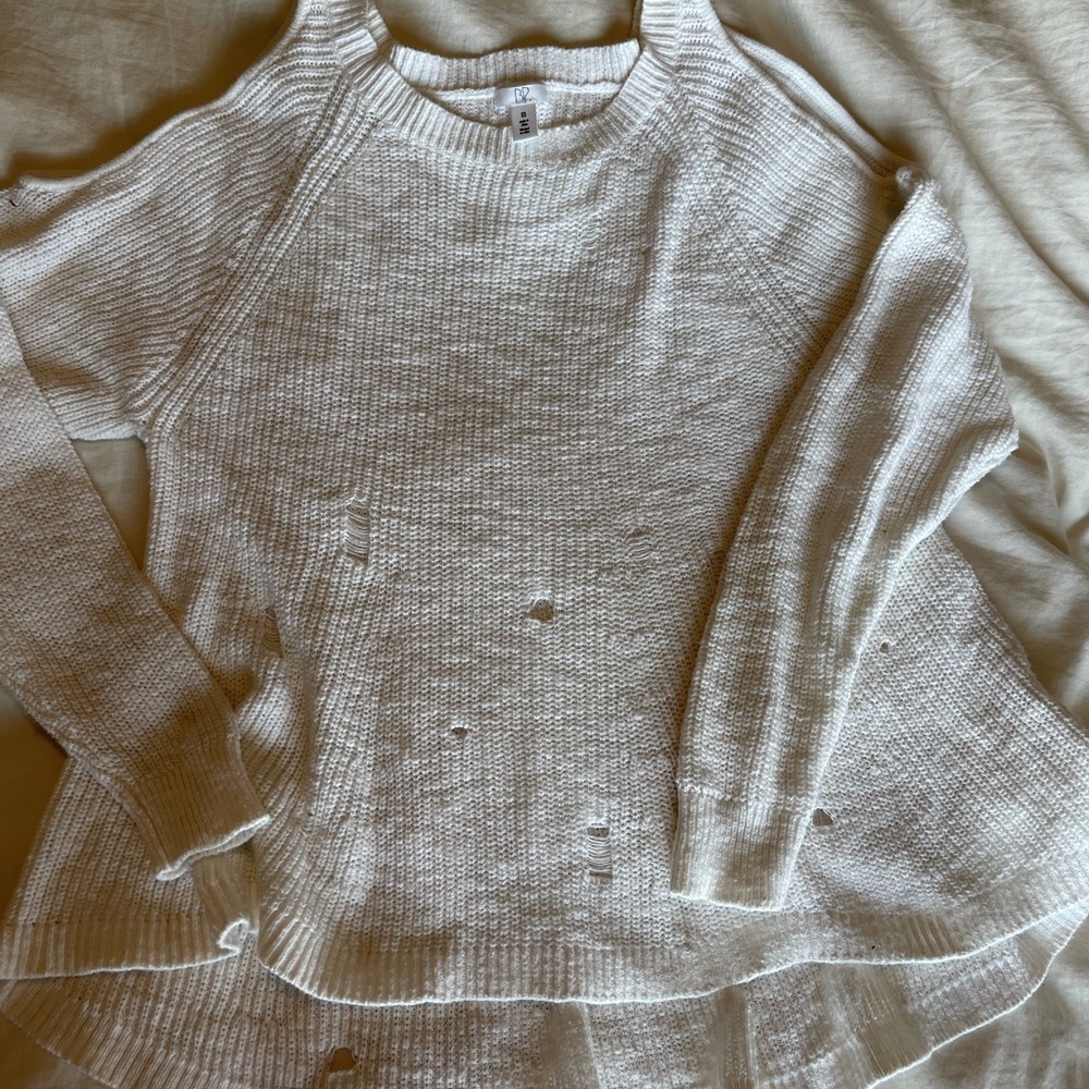 White sweater